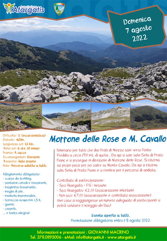 Morrone delle Rose e Monte Cavallo