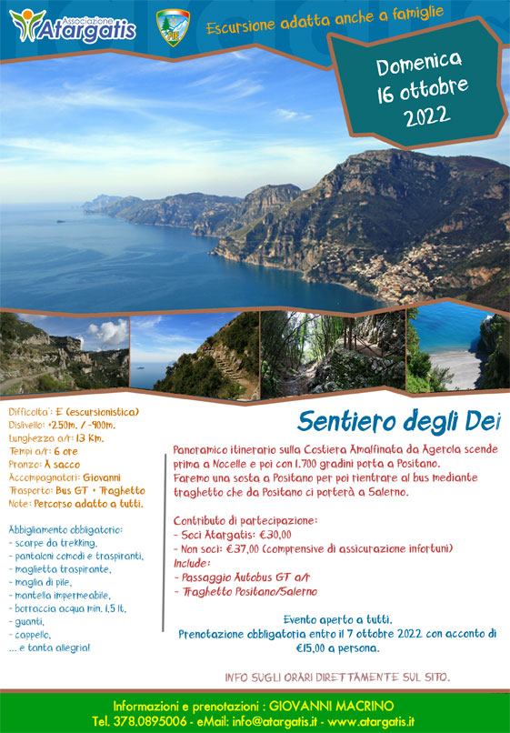Sentiero degi Dei