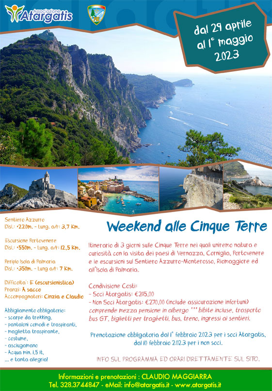 Week-end lungo alle Cinque Terre
