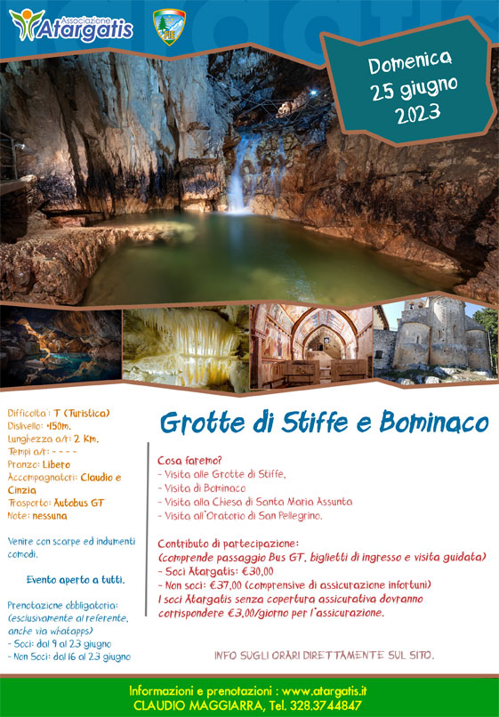 Grotte di Stiffe e Bominaco