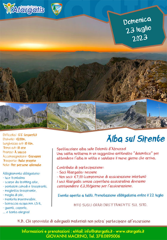 Alba sul Sirente