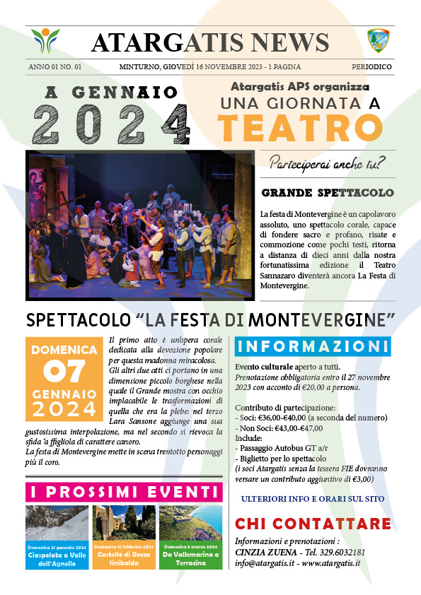 Una giornata a Teatro