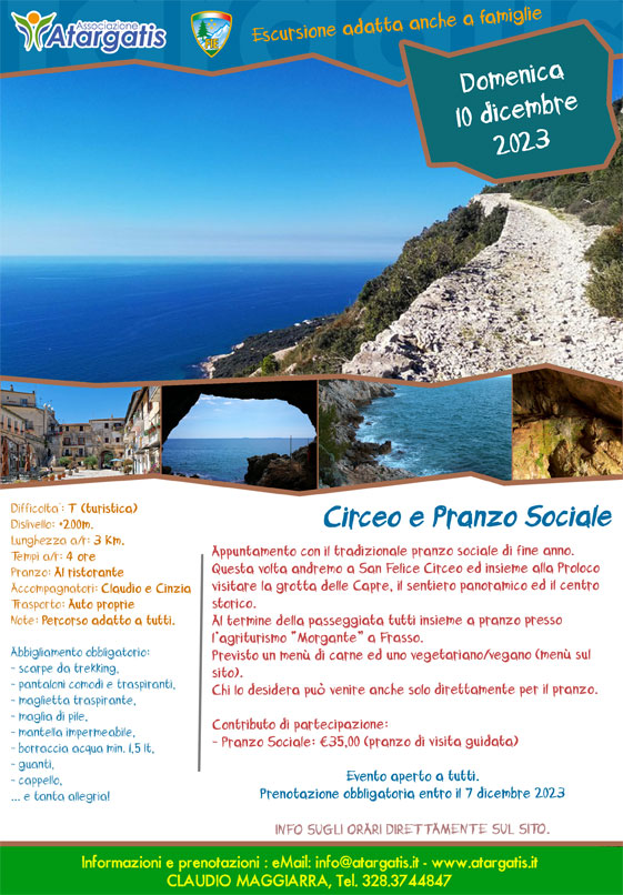 Circeo e Pranzo Sociale