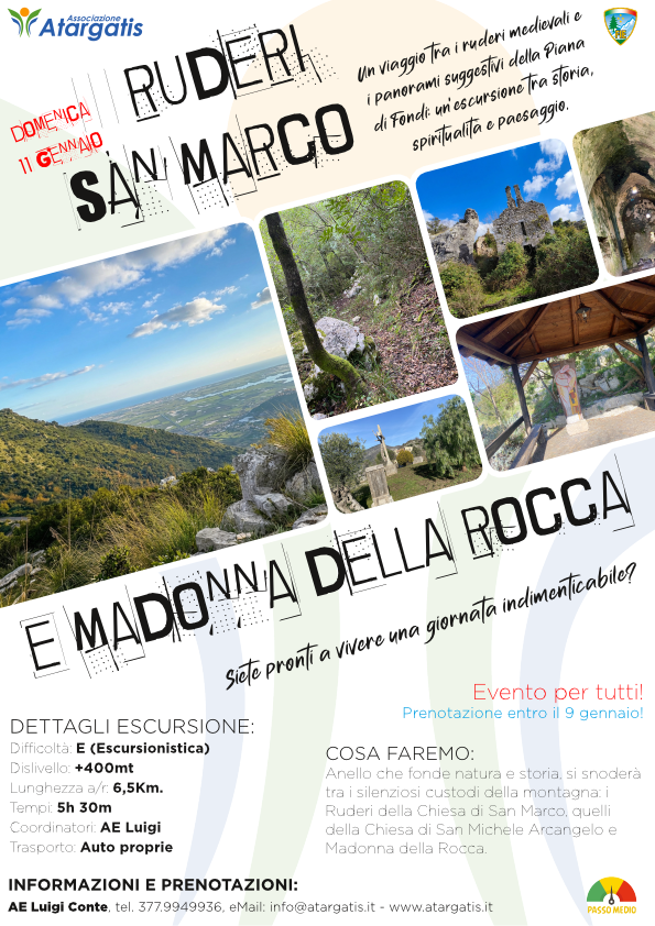 Ruderi San Marco, San Michele Arcangelo e Madonna della Rocca