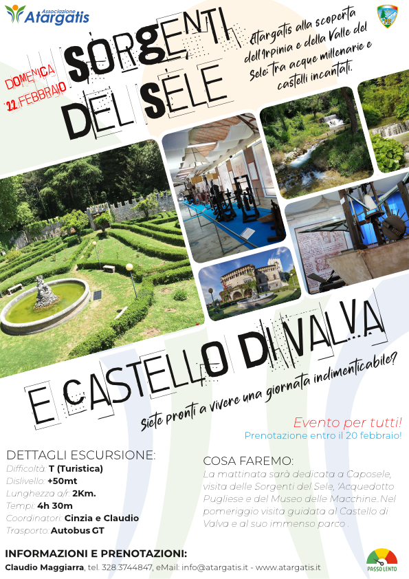 Sorgente del Sele e Villa d'Ayala