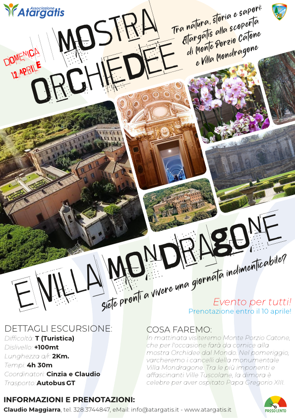 Villa Mondragone e Mostra delle Orchidee