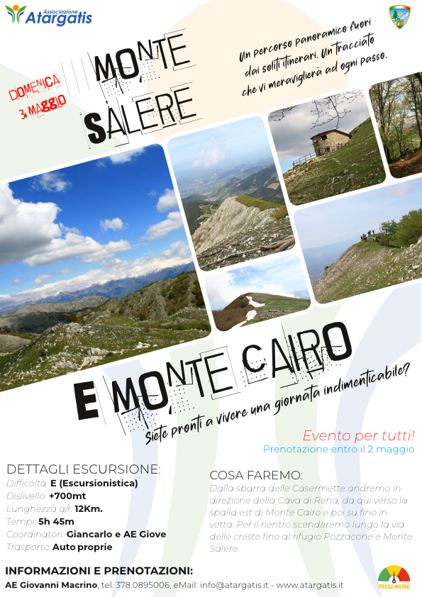 Monte Cairo e Monte Salere