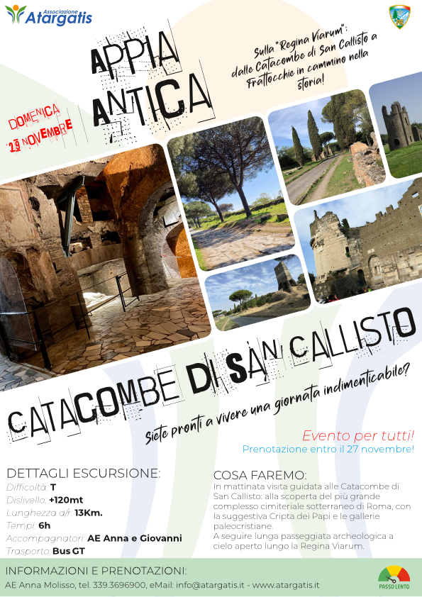 Appia Antica e Catacombe di San Callisto